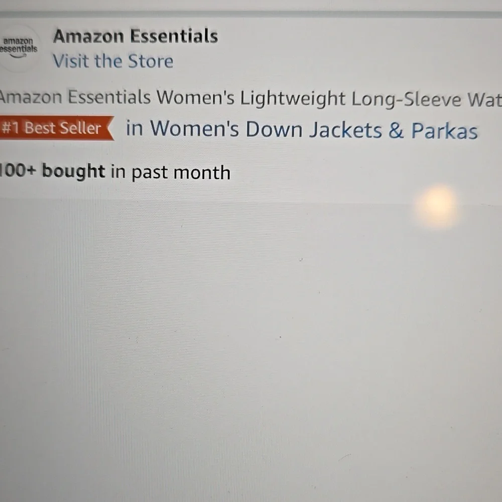 AMAZON ESSENTIALS Lightweight Packable Puffer Jacket